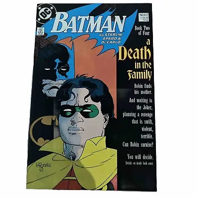 Buy DC Comics Batman #427 “A Death In The Family” Part 2 Mike Mignola Cover 1988. • 31.62£