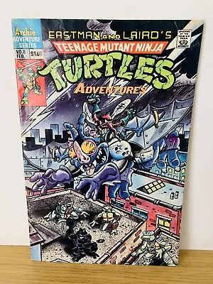 Buy Eastman And Laird’s Teenage Mutant Ninja Turtles Adventures Comic #8 Feb. • 18.99£
