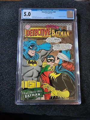 Buy Detective Comics #363 - Batman DC Comics 1967 - CGC 5.0! Off White Pages - GC1 • 154.40£