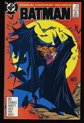 Buy Batman #423 VF- 7.5 3rd Print Todd Classic McFarlane Cover! DC Comics 1988 • 139.12£
