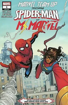 Buy 2019 Marvel Team-up: Spider-man And Ms.marvel #1 Marvel Comics Vf/nm  4/3/19 • 2.51£