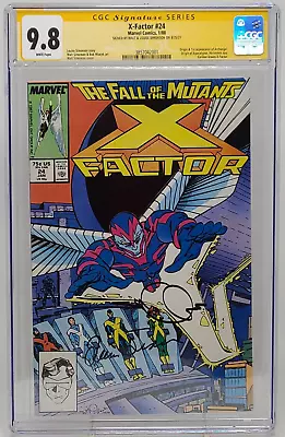 Buy X-factor #24 ~ Marvel 1988 ~ Cgc 9.8 ~ 1st Archangel, Signature Series • 310.69£