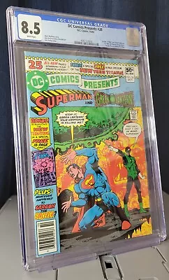 Buy DC Comics Presents #26 CGC 8.5 (1980) WP 1st App New Teen Titans Raven Starfire • 120.64£