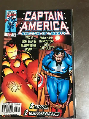 Buy Captain America Sentinel Of Liberty (1998) Issue 8 • 4£