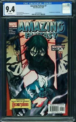 Buy Amazing Fantasy 7 CGC Graded 2005 1st Carmilla Black Scorpion Scarce Marvel Key • 107.55£