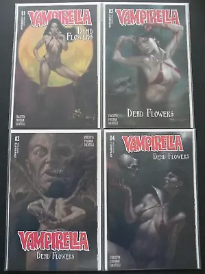 Buy Vampirella Dead Flowers #1 - 4 (Dynamite) Set 1st Print Near Mint • 25.99£