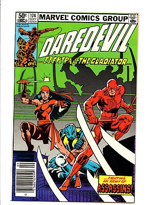 Buy Daredevil 174, 1st Appearance The Hand, Frank Miller’s Elektra Story! Newstand!! • 110.38£