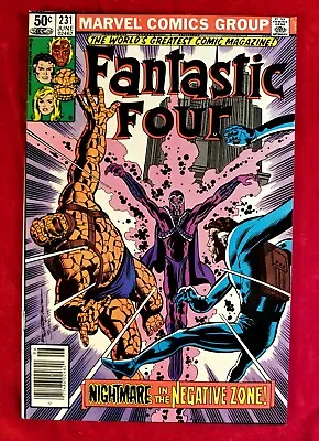 Buy 1981 FANTASTIC FOUR 231 Newsstand NS 1st Appearance STYGORR App Key Comic LOOK! • 7.84£