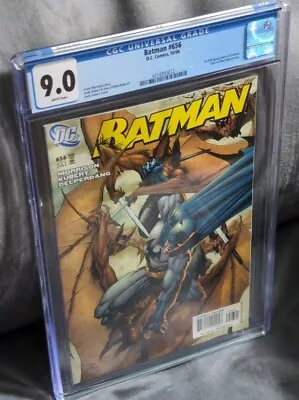 Buy Batman #656 CGC 9.0 DC Comics WP 1st Full App Of Damian Wayne • 43.48£