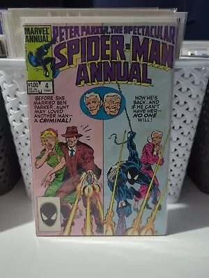Buy Peter Parker The Spectacular SPIDER-MAN Annual # 4, Marvel, 1984 • 6.50£
