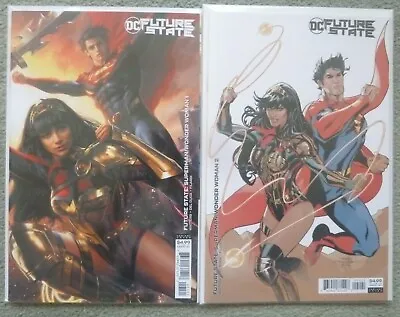 Buy Future State  Superman/wonder Woman  #1 & #2 Variant Set..dc 2021 1st Print.vfn+ • 5.99£