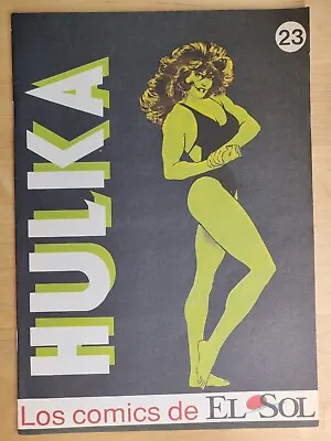 Buy SHE HULK - RARE Cover Marvel Graphic Novel #18 Spain 1990 - Los Comics De El Sol • 19.76£