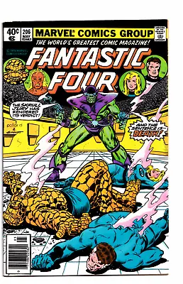 Buy Fantastic Four #206 (1979, Marvel Comics) Newsstand • 7.82£