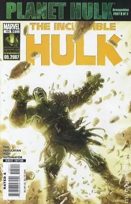 Buy Incredible Hulk #105 FN 2007 Stock Image • 2.37£