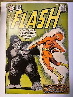 Buy The Flash #127/Silver Age DC Comic Book/Gorilla Grodd/VG • 59.05£