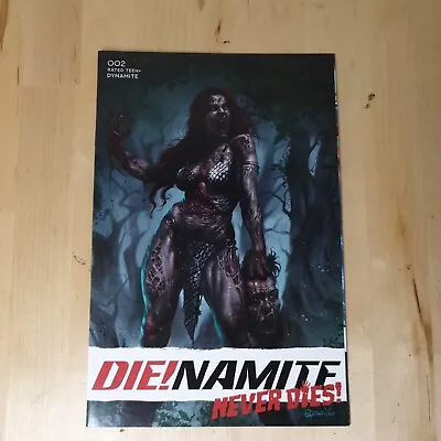 Buy Dienamite Never Dies #2 Parillo Cover B Variant - Dynamite Comics 2022 • 3.99£