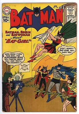 Buy * BATMAN #139 (1961) 1st Appearance Original Bat-Girl! Very Good+ 4.5 * • 474.14£