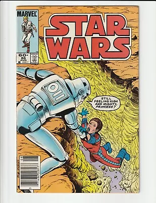 Buy Star Wars #86 (1984) Vf Newsstand Marvel Comics • 8.01£
