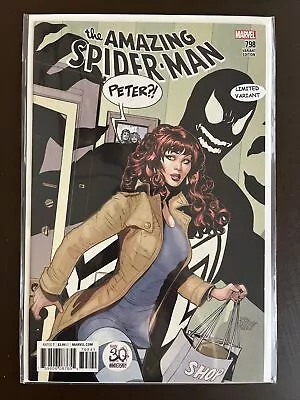 Buy The Amazing Spiderman #798 Marvel Comics Variant Cover KEY RED GOBLIN 2018 NM- • 8£