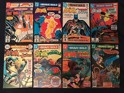 Buy BRAVE AND THE BOLD (Batman) Lot Of 8 Comics: #118,138,140,153,167,172,181,188 FN • 31.76£