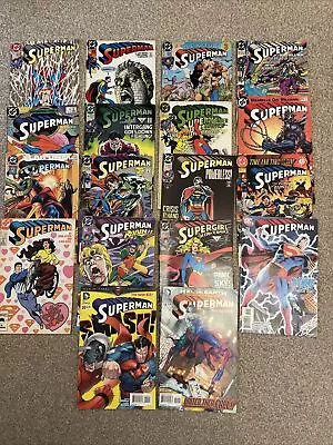 Buy Job Lot Of 18 Superman Comics - All In A Read Condition & All Pictured - • 19.99£