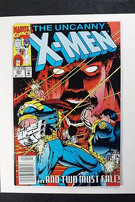 Buy Uncanny X-Men #287 Newsstand Variant Origin Of Bishop & He Joins Team 1992 • 8£