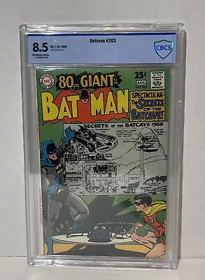 Buy Batman 203  CBCS 8.5 DC Comics 1968 • 239.86£