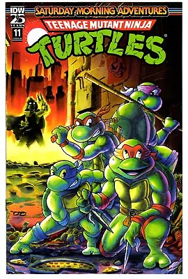 Buy TMNT: Saturday Morning Adventures #11 Stashhhloot Trade Variant 1st PONCHO Cover • 13.56£