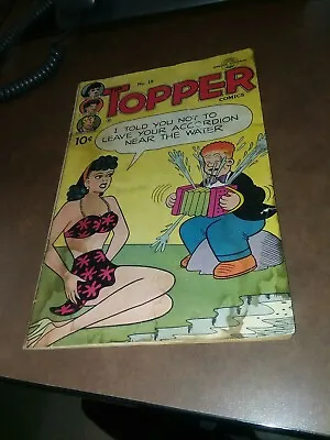 Buy Tip Topper #19 United Comics 1952 Fritzi Ritz Early Peanuts Appearance 1st Print • 52.40£