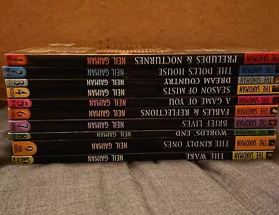 Buy The Sandman Set Volume 1-10 (DC Vertigo / Titan UK) Neil Gaiman (2000s Editions) • 70£