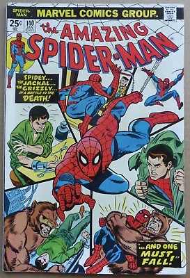 Buy The Amazing Spider-man #140, Great Cover Art, High Grade Vf+ • 48£