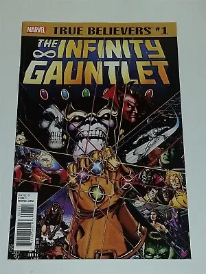 Buy True Believers Infinity Gauntlet #1 June 2015 Marvel Comics • 7.99£