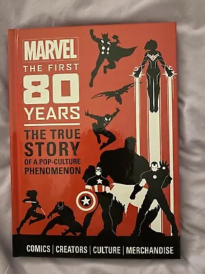 Buy Marvel Comics The First 80 Years Book Spider Man Captain America Iron Man 1/1 • 24.99£