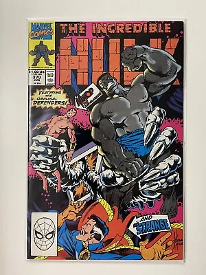 Buy The Incredible Hulk #370 Marvel Comics 1990 VF / NM + Bagged • 3.17£