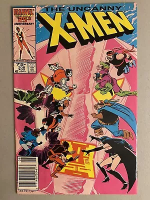 Buy Uncanny X-Men 208, VF- 7.5, Marvel 1986, Romita Jr, Nimrod, Hellfire Club • 9.84£