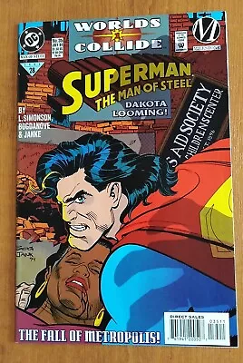 Buy Superman The Man Of Steel #35 - DC Comics 1st Print • 6.99£