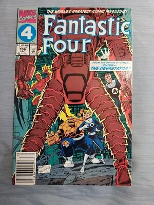 Buy Fantastic Four #359 Enter The Devastator! Marvel Comic Great Condition 9.8 1991 • 3.91£