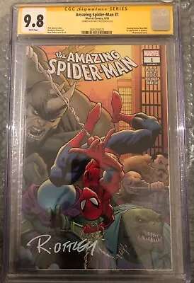 Buy Amazing Spider-Man #1 CGC SS 9.8 Signed By Ryan Ottley 🔑 1st App Of Kindred • 150£
