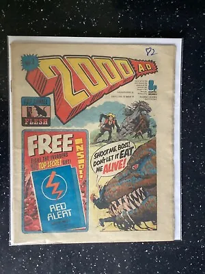 Buy 2000AD Comic Issue #3 Prog 3, 1977 Rare And In Good Condition Read Description • 4.99£