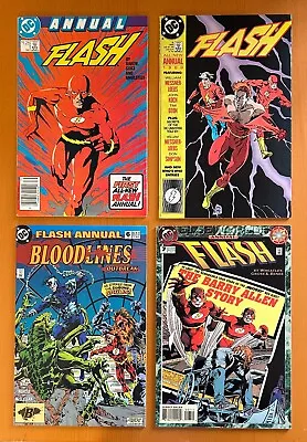 Buy Flash Annuals #1, 3, 6 & 7 (DC 1987 To 1994) 4 X FN+/- Issues • 14.95£