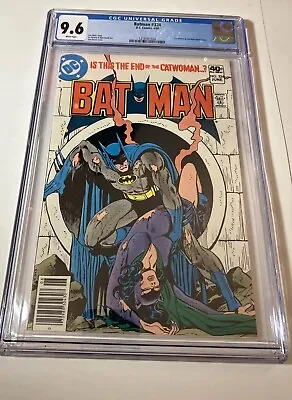 Buy BATMAN #324 (CGC 9.6) Catwoman Cat-Man Irv Novick Jim Aparo DC Comics 1980 • 101.27£