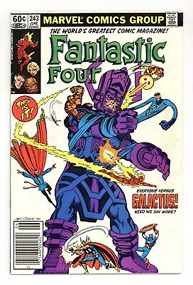 Buy Fantastic Four #243N VG+ 4.5 1982 • 17.39£
