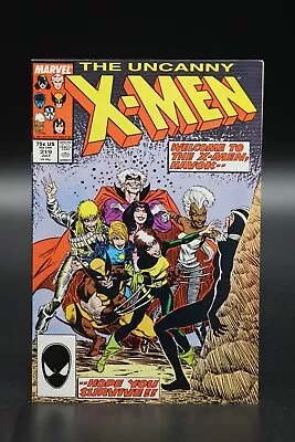 Buy Uncanny X-Men (1963) #219 Bret Blevins Cover & Art Havok Storm Wolverine VF/NM • 3.95£