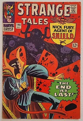 Buy Strange Tales #146 (1966) 1st AIM Dr Strange Marvel GD/VG Cover Detached • 23.58£