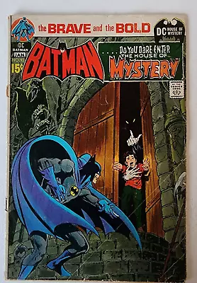Buy Brave And The Bold #93 January 1970 Batman- House Of Mystery Neal Adams • 47.67£