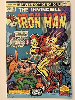 Buy Iron Man #72 (1975) Tony Stark Vs Man-Bull At SD Comic Con (NM 9.0) MCU -VINTAGE • 29.96£