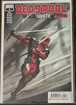 Buy Deadpool: Black, White & Red #4 NM 9.4 1ST APPEARANCE SAKURA-SPIDER MARVEL COMIC • 19.85£