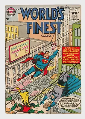 Buy World’s Finest #76 VFN- 7.5 Superman And Batman - Rare Comic • 499£