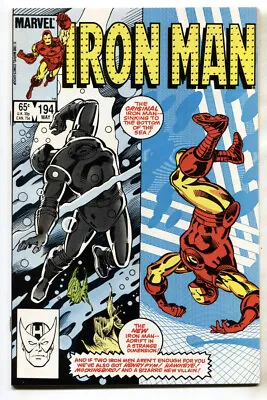 Buy IRON MAN #194--1st Scourge Of The Underworld--COMIC BOOK--NM- • 24.98£
