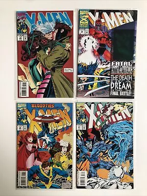 Buy X MEN #24, #25, #26, #27 (1994) Marvel Comics -Classic Rogue Gambit Kiss Cover • 27.99£